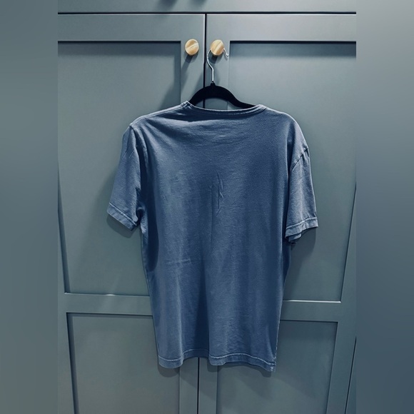 Escuyer Mens Crew Neck With Auto Patch T-Shirt - Picture 9 of 11